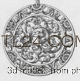 Розетки (ROSETTE_1658 -  | 3D model 3DSMAX / OBJ / STL) 3D модель для ЧПУ станка